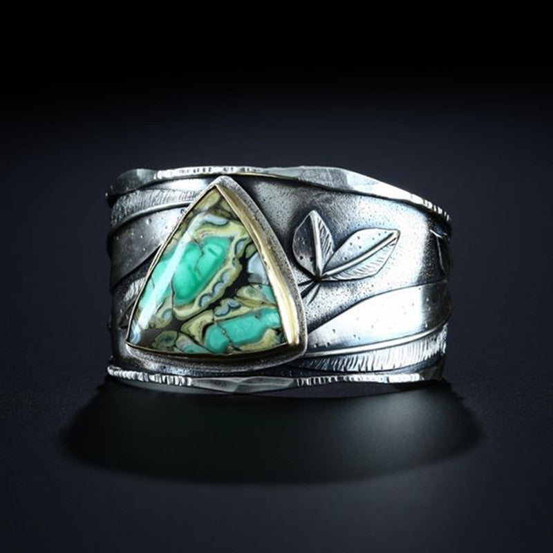 Turquoise Ladies Vintage Ring Set
