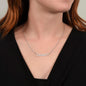 Custom Name Necklace with Heart - Personalized Name Pendant for Women- Gift for Her,Birthday Jewelry,Gold or Silver Chain