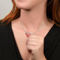 Custom Name Necklace with Heart - Personalized Name Pendant for Women- Gift for Her,Birthday Jewelry,Gold or Silver Chain